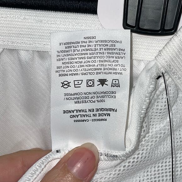 Nike Dri-FIT I So Fly Women's Basketball Shorts white/black XL - Picture 6 of 7